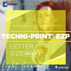 Heat Transfer Paper 8 5 X 11 -100 Sheets Neenah Techni Print Ezp Laser Printer
