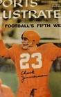 Chuck Zimmerman Signed 10 27 58 Sports Illustrated Mag   Original Cover Photo