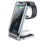 Magsafe Wireless Charger Dock 3 In 1 Charging Station For Iphone Iwatch Airpods