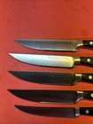 Wusthof Classic Steakhouse Knife Set One On Bottom Is To Compare Size Noincluded