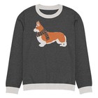 Women s Pembroke Welsh Corgi Puppy Dog Sweater New Free Ship 4 Sizes Limited Ed