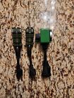 Welding Remote Miller 14 And Lincoln 6 Pin Adapters   Green Powder Coated 