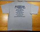 Big Country Bash 2011 Des Moines  Iowa Distressed Logo Concert T-shirt Men s Xl