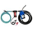 Electric Fuel Transfer Pump Diesel Kerosene Oil Commercial Auto 12v Dc W  Nozzle