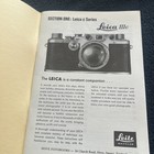 Leica Instructions For The Use Of The Leica Camera Models C F And G