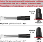 Extractor Tool Hand Wand With Clear Head For Upholstery Carpet Cleaning Car