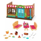 Li l Woodzeez Restaurant Playset With Toy Food 31pc - Pass-the-pasta Restaurant