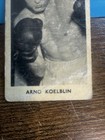1938 F c  Cartledge Famous Prize Fighters - Arno Koelblin  34 Boxing