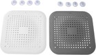 Bathroom Drain Hair Catcher Bath Stopper Plug Sink Strainer Shower Covers 4pcs