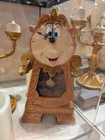 New Disney Parks Beauty And The Beast Cogsworth Clock 10  Working Clock Figurine