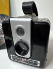 Vintage Kodak Brownie Hawkeye Flash Outfit Model Camera W original Box