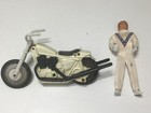 Evel Knievel With Stunt Cycle Motorcycle 1972 Ideal Toy Co  Vintage Awesome