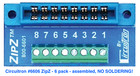 Circuitron 800-6606 Zipz Solderless Connection System For Tortoise   Smail  6 Pk