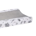 Lambs   Ivy Star Wars Millennium Falcon White gray Soft Changing Pad Cover