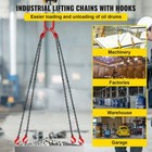 5 16 x10  Lifting Chain Sling G80 11023lbs 5ton W  4 Legs     Grab Hooks