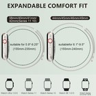 With Apple Band 38mm 40mm 41mm 42mm 44mm 45mm 46mm 49mm Men  Stainless Steel    