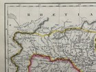 1829 Ancient North Italy Antique Hand Coloured Map By Sidney Hall