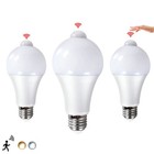 Dusk To Dawn E27 Pir Motion Sensor Lamp 12w Led Bulb Light Infrared Motion