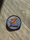 Pisces Zodiac Water Sign Astrology Horoscope Fish Symbol Embroidered Patch 3 5 
