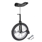 16inch Wheel Unicycle Balance Fitness Exercise Adult Kids Outdoor With Steel Rim