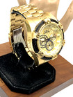 Invicta Men s Watch 25515 Bolt Quartz Chronograph Diver Gold Tone Steel 52mm