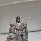 Religious Figurine Statue Jesus With The Children  read 