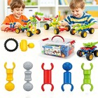 125pcs Building Toys Educational Learning Toys Large Storage Box Children Gift  