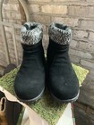 New  Women s Khombu Laura Winter Snow All Weather Ankle Boots Black - Pick Size