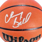 Chauncey Billups Signed Nba Wilson Authentic Series Basketball  beckett 