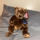 Ty Beanie Babies Collection  retired  Hero The Bear June 18 2001 W  Errors 