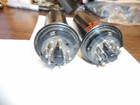 Pair Hytron 6l6 Metal Tube Tetrode Power Amplifier Vacuum Tubes  tested