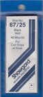 80 Showgard Black Stamp Mounts 67x25mm For Us Coil Strips Of Three 2 Packs New