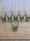 Libbey Coca-cola Vintage Green 4 5    Glasses Set Of 6 Embossed Coke
