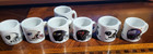 Mini 1 5  Vintage Nfl Nhl Teams Ceramic Coffee Mug Cup Lot 12 Read