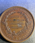 Large U s  1876 Centennial Exposition Philadelphia Award Medal 76 Mm  285 0 Gm