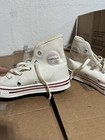 Vintage 50s Converse Chuck Taylor High Top Sneakers Size 1 Made In Usa Winners