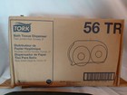 Tork 56tr Twin Jumbo Roll 9  Bath Tissue Dispenser Smoke T22 W Keys