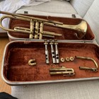 Vintage Olds 1960-61ambassador Brass Trumpet W  Orig Case Fullerton Calif  As Is