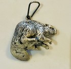 Heavy Vtg Sterling Silver 925 Boy Scouts Bsa Beaver Service Award Pendant -35 9g