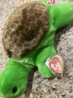 Ty Beanie Baby Speedy The Turtle Style 4030 Authentic 1993 Pvc