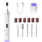Electric Toe Nail Grinder Drill For Thick Toenails Set Manicure Pedicure Tools