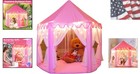 Princess Tent Girls Large Playhouse Kids Castle Play Tent With Star Lights To   
