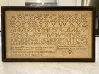 Antique Needlework Sampler Chloe Smith Dunstable  Massachusettes 1827