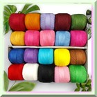 Colorful Threads  Lacey Cotton Crochet Set - 20 Pcs Yarn For Cross Stitch  Knitt