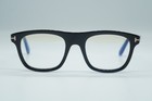 New Tom Ford Tf 5939-b 001 Shiny Black Authentic Eyeglasses Frame 52-21
