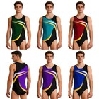 Mens Wrestling Single Sports Gymnastics Training Leotard Competition Bodysuit
