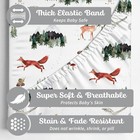 Baby Changing Pad Cover 2-pack For Boys  Girls Woodland Forest Animals -