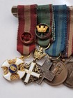Italian Military - 11 Mignon Medals - Ww I   Ww Ii  -   37 