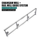 Professional Milling Rail System Log Chainsaw Mill Guide Set Ladder 9ft 2 7m