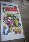 Rare Marvelmania The Incredible Hulk  232 1979 Cover Marvel Beach Towel 1985